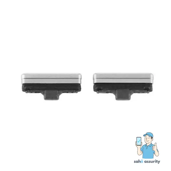 Volume Side Button Outer for Samsung Galaxy A80 Silver